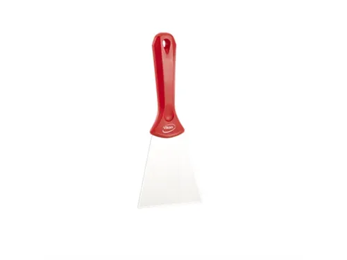 Handschraper 4009-4 Rood Breed Rvs Blad 100x235mm