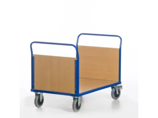 dubbele kopwandwagens,draagverm. 600kg,laadvl. LxB 1200x800mm - 5