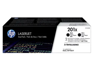 HP 201X Toner CF400XD Zwart Duo Pack 2x 2800 Pagina’s - 1