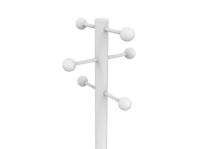 Kapstok Unilux Access staand hout wit