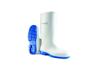Acifort Classic Safety laars wit pvc S4 SRC A181331 blauw zool maat 45 - 1