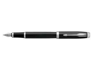 Vulpen Parker IM Black Lacquer CT Finish Fijn Blauwe inkt - 4
