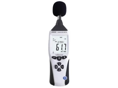 Professionele Geluidsniveaumeter Met Datalogger