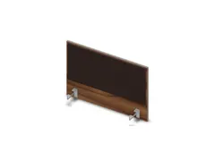 opzetpaneel bureau aanbouw zijkant NP-tiepolo nut BN2036-bruin 800mm