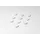 Smit Visual Memomagneten ø 30mm wit 10 stuks