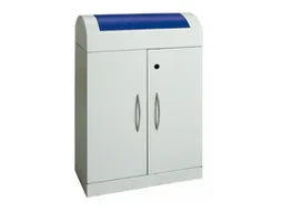Afvalverzamelstation Niet-Brandbaar 90 Liter 975X620X320Mm Blauw