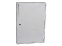 sleutelkast,100haak,HxBxD 550x380x80mm,romp grijs,front grijs