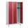 schoollocker,HxBxD 1630x900x500mm,3vak,vak B 300mm,draaigrendel,voeten