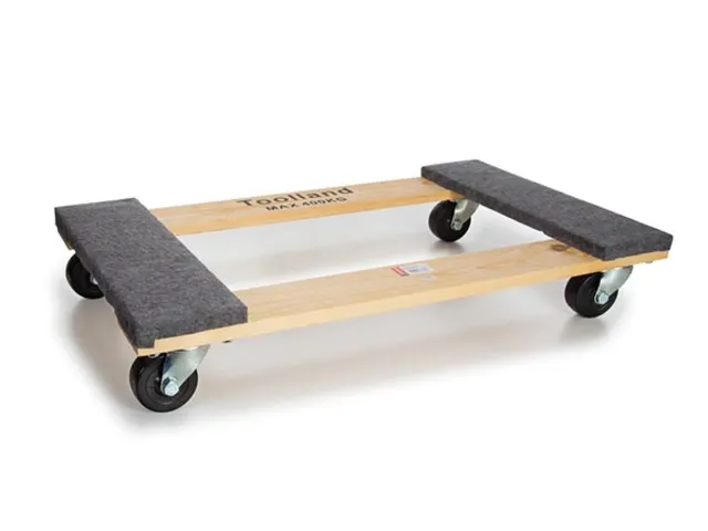 Support Roulant Pour Meubles - Rectangulaire - 760x460mm - Charge m
