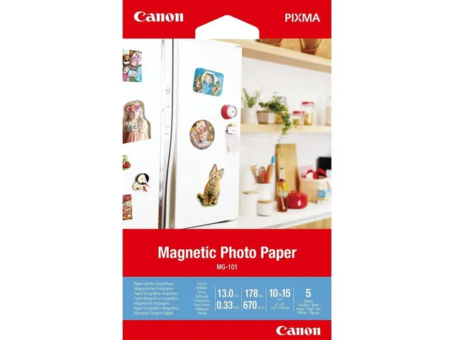 Fotopapier Canon MG-101 magnetisch 10x15cm 5vel