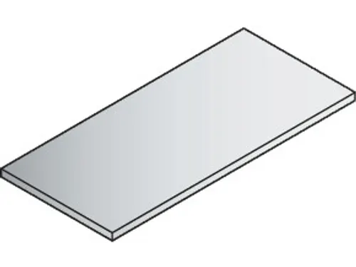 Stalen bodem,v. universele kast,BxD 1200x600mm,draagverm. 70kg,staal
