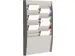 Trieur Mural 2x 10 Compartiments Gris