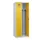 locker voor scheiding van kleding,HxBxD 1850x600x500mm,2vak