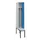locker met bank,voor scheiding van kleding,HxBxD 2120x300x815mm,1vak