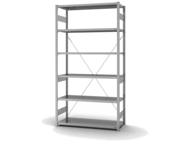 rayonnage modulaire,rayonnage départ,HxlxP 2500x1360x535mm