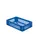 Euronorm-stapelbak 26l 145x600x400mm Wanden/bodem Opengewerkt Blauw