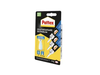 Secondelijm Pattex Classic mini trio tube 3x1gram op blister - 5
