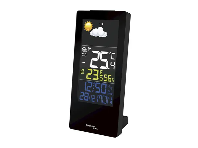 Station météo Technoline WS 6446 85x185x65mm noir 1 capteur extérie
