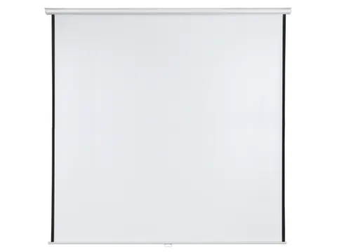 Projectiescherm Afmetingen 240x240 Cm Formaat 1:1 Handbediend