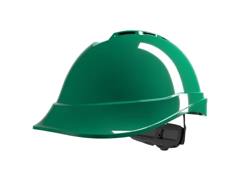 MSA V-Gard 200 veiligheidshelm met Fas-Trac III binnenwerk Groen