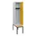 locker met bank,HxBxD 1950x400x815mm,1vak,vak B 400mm,cilinderslot