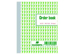 Orderboek Exacompta 135x105mm 50x2vel