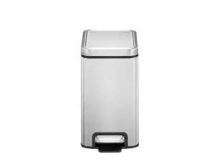 Stella Slim pedaalemmer 6 liter Mat RVS - 5