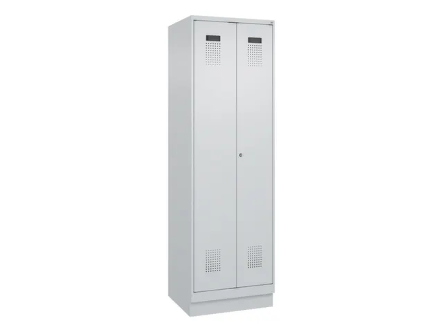 locker voor scheiding van kleding,HxBxD 1950x600x500mm,2vak