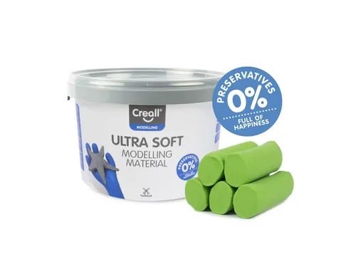 Klei Creall Play-it Ultra Soft helder groen 1100 gram