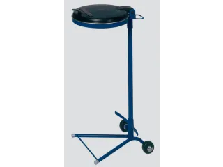 Afvalverzamelaar 980x500mm Verrijdbaar Gentiaanblauw 120 Liter - 1