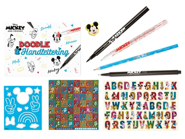 Handletterset Disney Mickey en Minnie