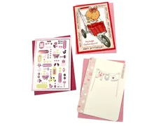 Wenskaart Paperclip geboorte dochter navulset à 6 stuks