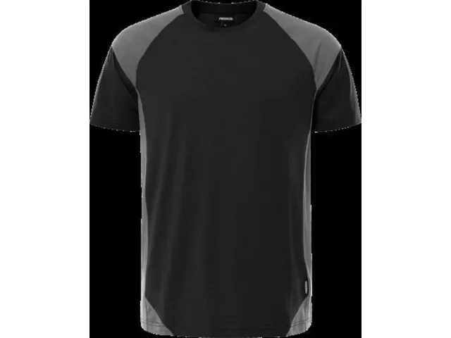 Fristads 7046 GTM T-shirt, zwart/grijs, maat XS, per stuk