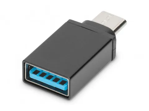USB Type-C-adapter Type-C - A St/Bu 3A 5GB 3.0-versie Zwart