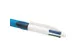Balpen Bic 4kleuren grip medium lichtblauw