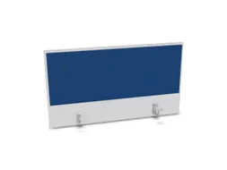 opzetpaneel,v. bureau,aanbouw achter,B 1000mm,Bl-wit,BN6016-blauw