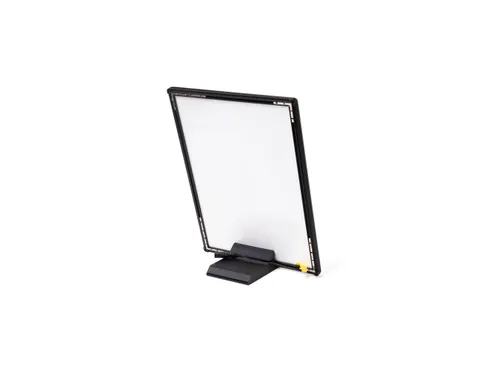 Verlichte Tafeldisplay LED Slide In A4 Zwart