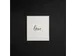 Livre d'or 140 pages tranche or - Format 21x19cm - LOVE Blanc - Blanc
