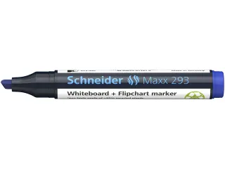 Boardmarker Schneider Maxx 293 beitelpunt 2-5 mm blauw - 4