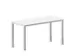 In hoogte verstelbaar bureau,HxBxD 720-840x1400x600mm,Bl-wit