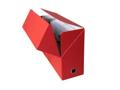 Transportdoos rug 120mm rood