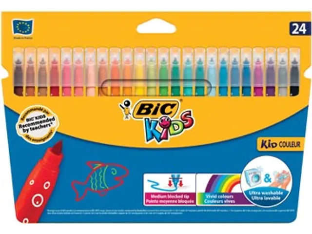 Bic viltstift Kid Couleur 24 stiften