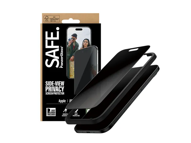 PanzerGlass SAFE. by Privacy Screen Protector iPhone Air | Ultra-Wi