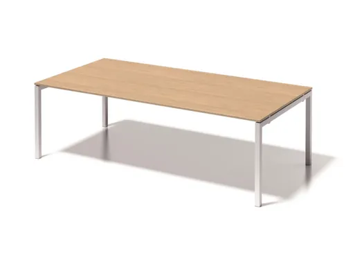 vergadertafel/directiebureau,HxBxD 740x2400x1200mm,rechthoekig