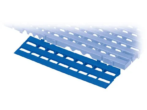 Randlijst Hd-pe Lxbxh 400x110x25mm Blauw