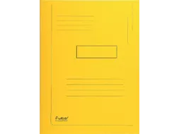 Dossiermap Exacompta Forever A4 2 kleppen 290gr geel