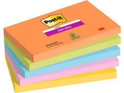 Memoblok 3M Post-it 655 Super Sticky 76X127mm BOOS