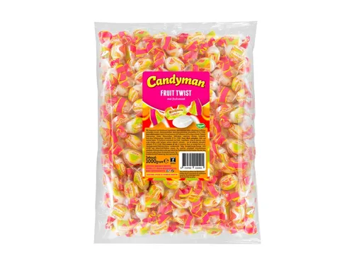 Zuurtje Candyman fruit twist zak 1 kilogram