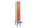 locker voor scheiding van kleding,HxBxD 2120x300x815mm,1vak