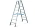 Escabeau Double Accès Aluminium Hauteur D'estrade 1 90M 2X8Marches